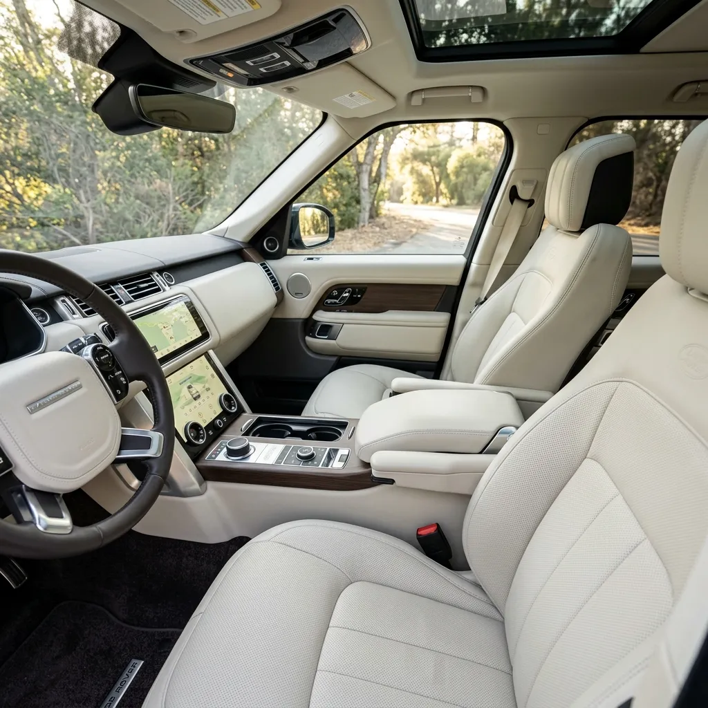 Range Rover Interior Deep Clean in Northridge, CA